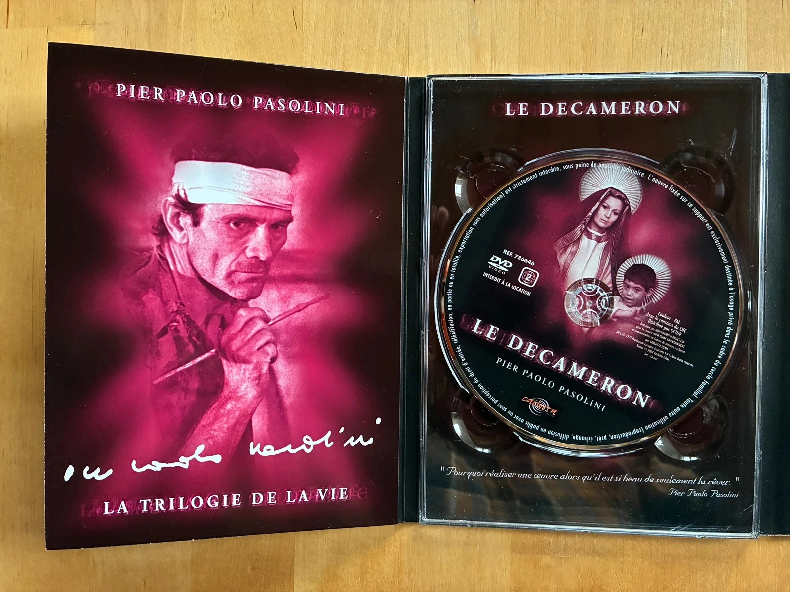 Caja La trilogía de la vida de Pier Paolo Pasolini. – photo 4